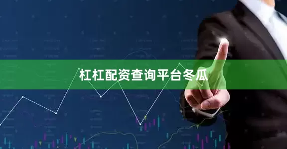 杠杠配资查询平台冬瓜